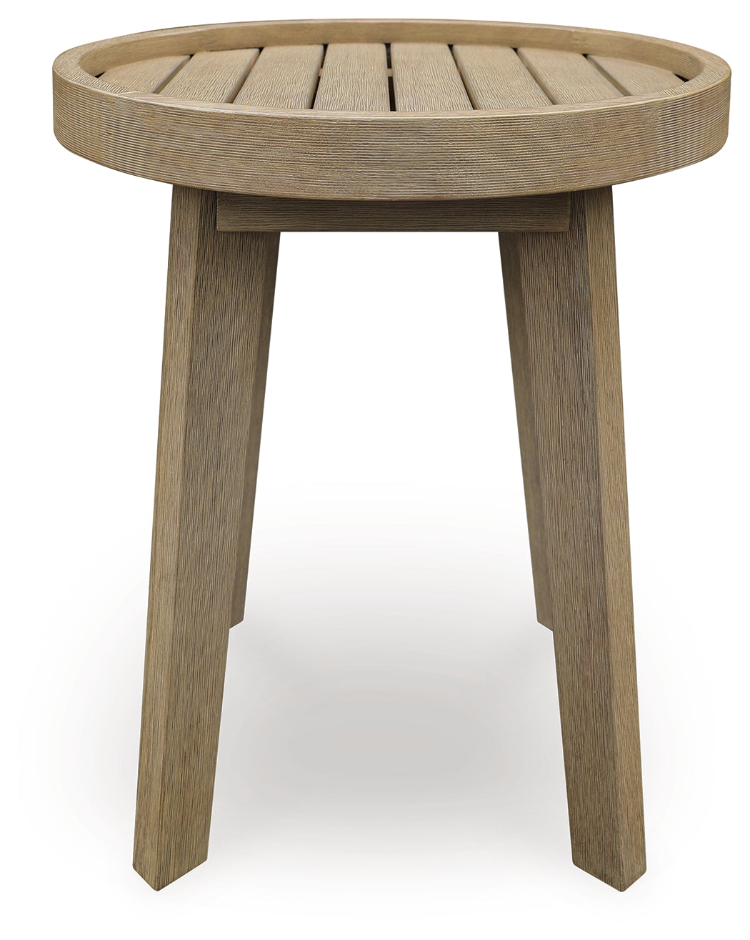 Marina Sun Beige Outdoor End Table from Ashley - Luna Furniture