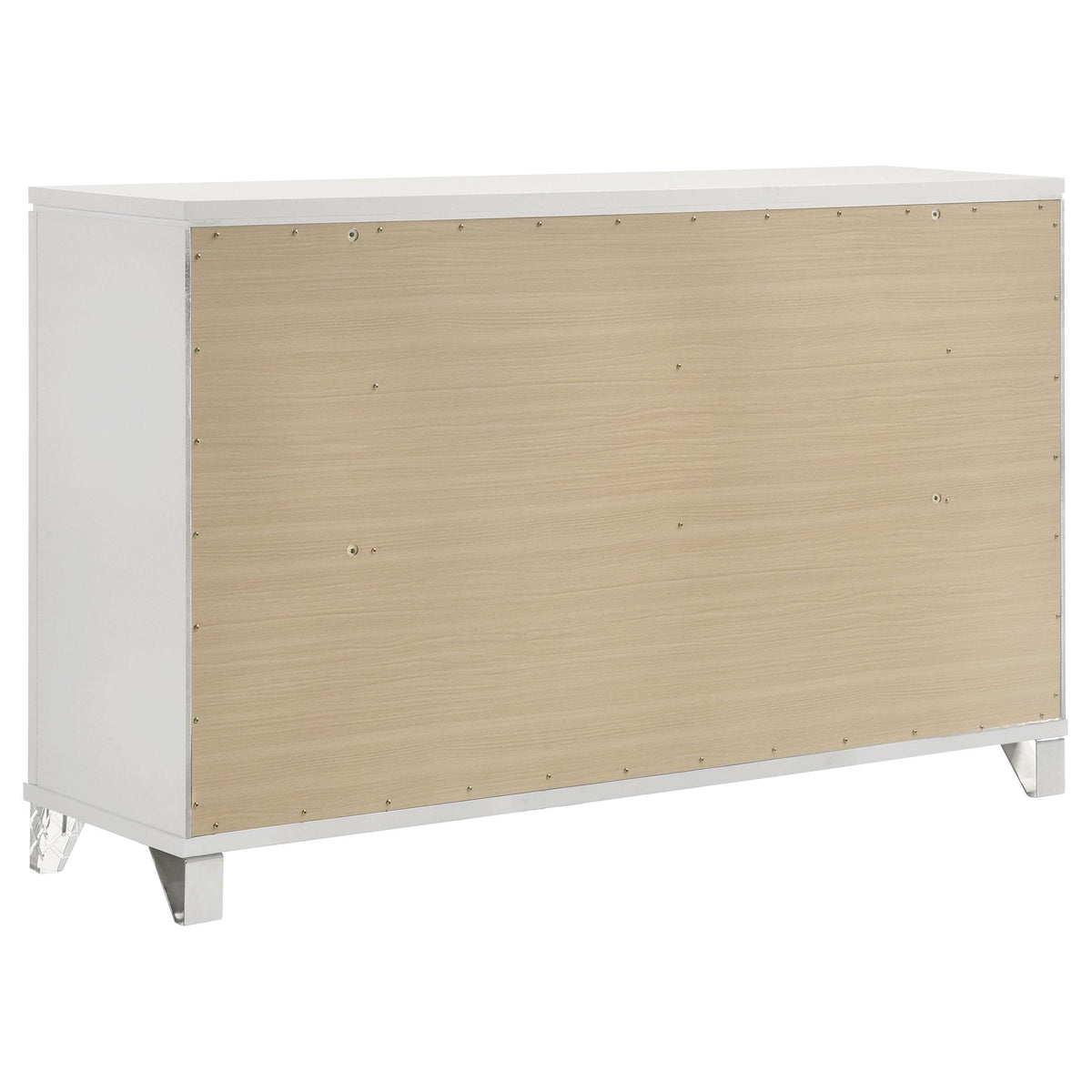 Marmore White 9-Drawer Dresser from Coaster - Luna Furniture