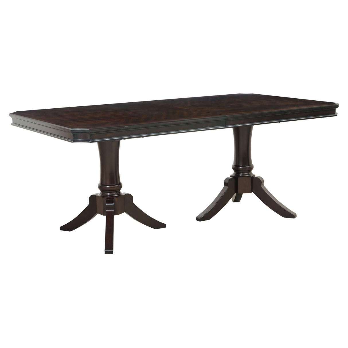 Marston Dark Cherry 7-Piece 96" Extendable Dining Set from Homelegance - Luna Furniture