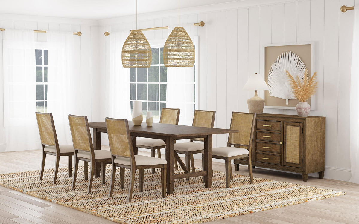 Matisse Brown Dining Room Set from Coaster - Luna Furniture