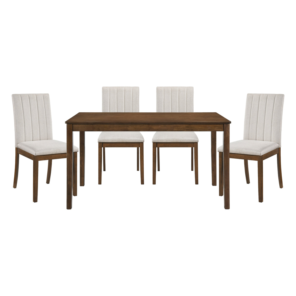 Maude Chestnut 5-Piece Dining Set from Homelegance - Luna Furniture