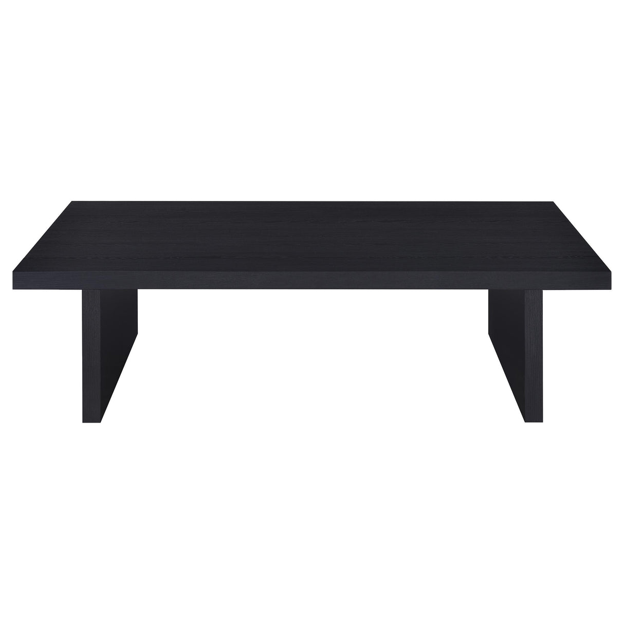 Max Black 2-Piece Rectangular Coffee and End Table Set from Coaster - Luna Furniture