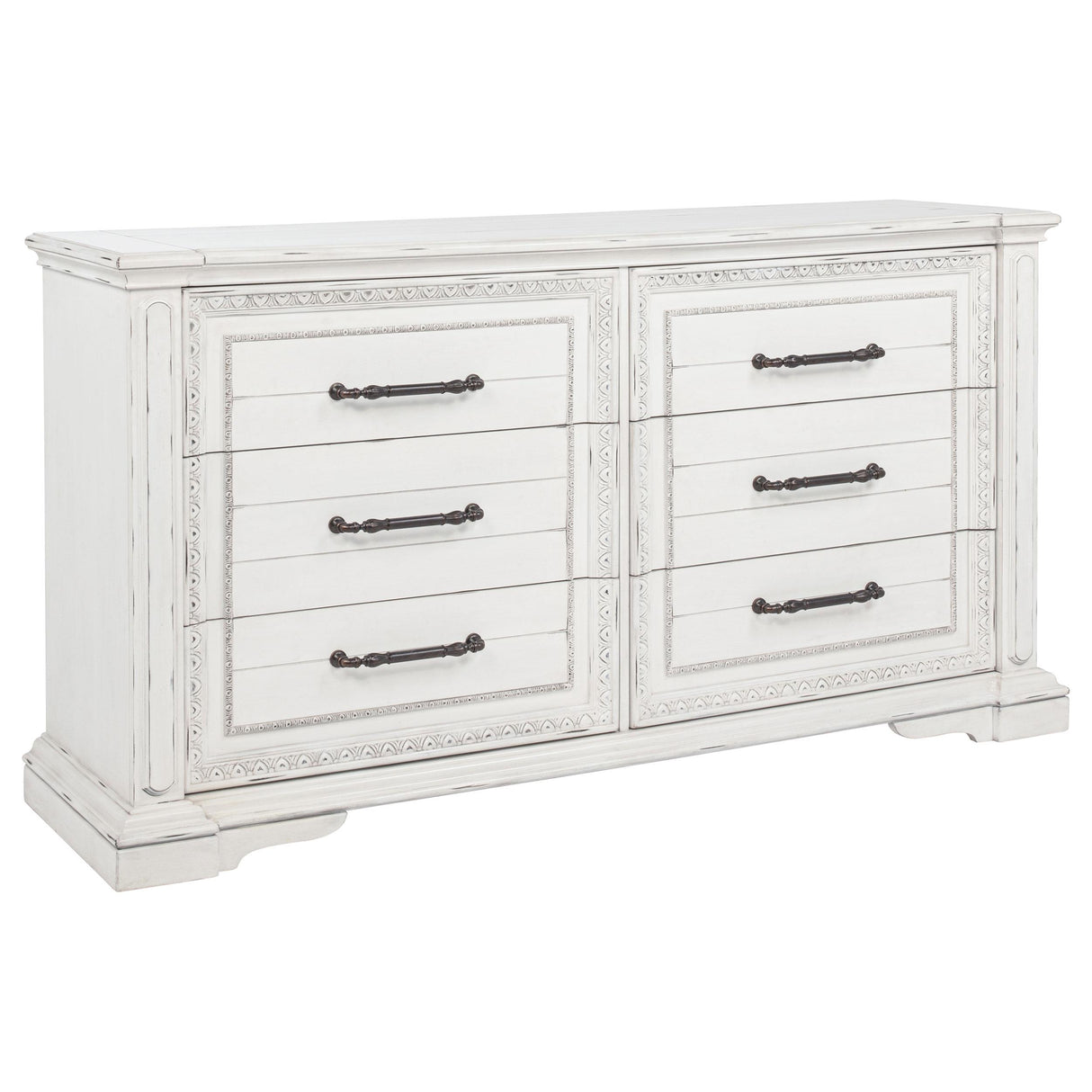 McKinney Vintage White 5-Piece California King Bedroom Set from Coaster - Luna Furniture