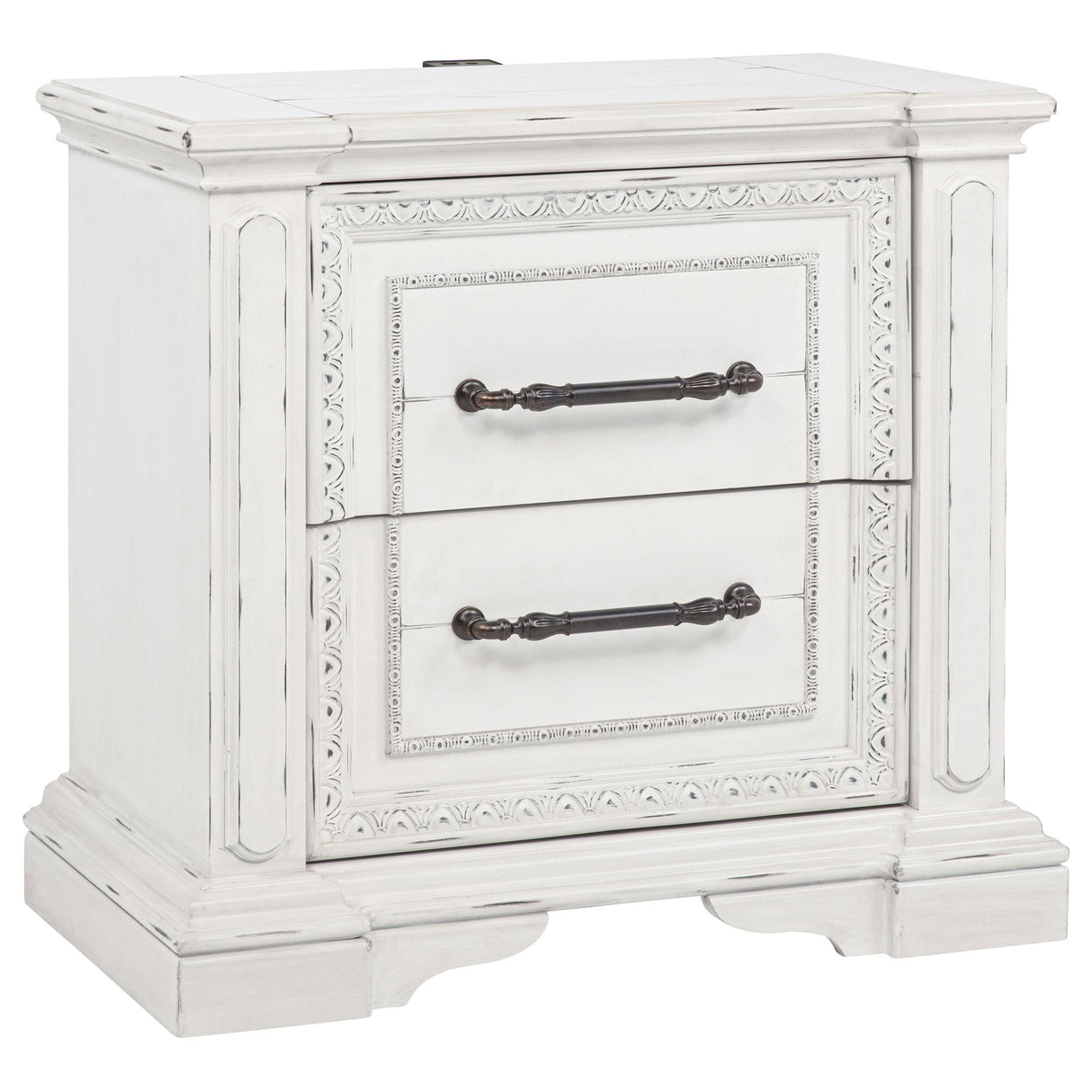 McKinney Vintage White 5-Piece Queen Bedroom Set from Coaster - Luna Furniture