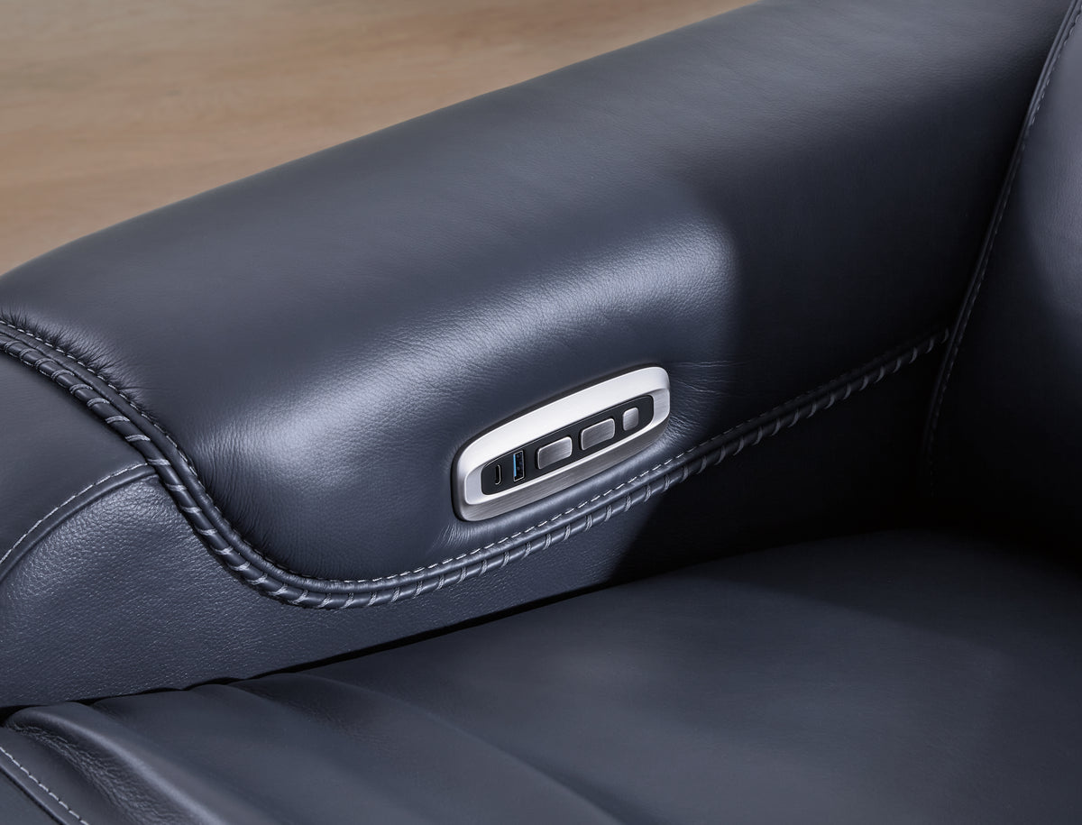 Mercomatic Ocean Power Reclining Loveseat from Ashley - Luna Furniture