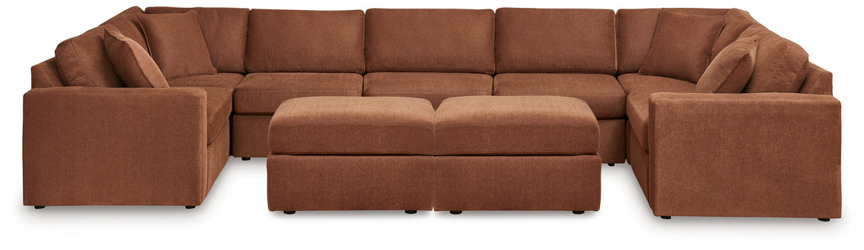 Modmax 7-Piece Sectional and 2 Ottomans from Ashley Furniture - Luna Furniture