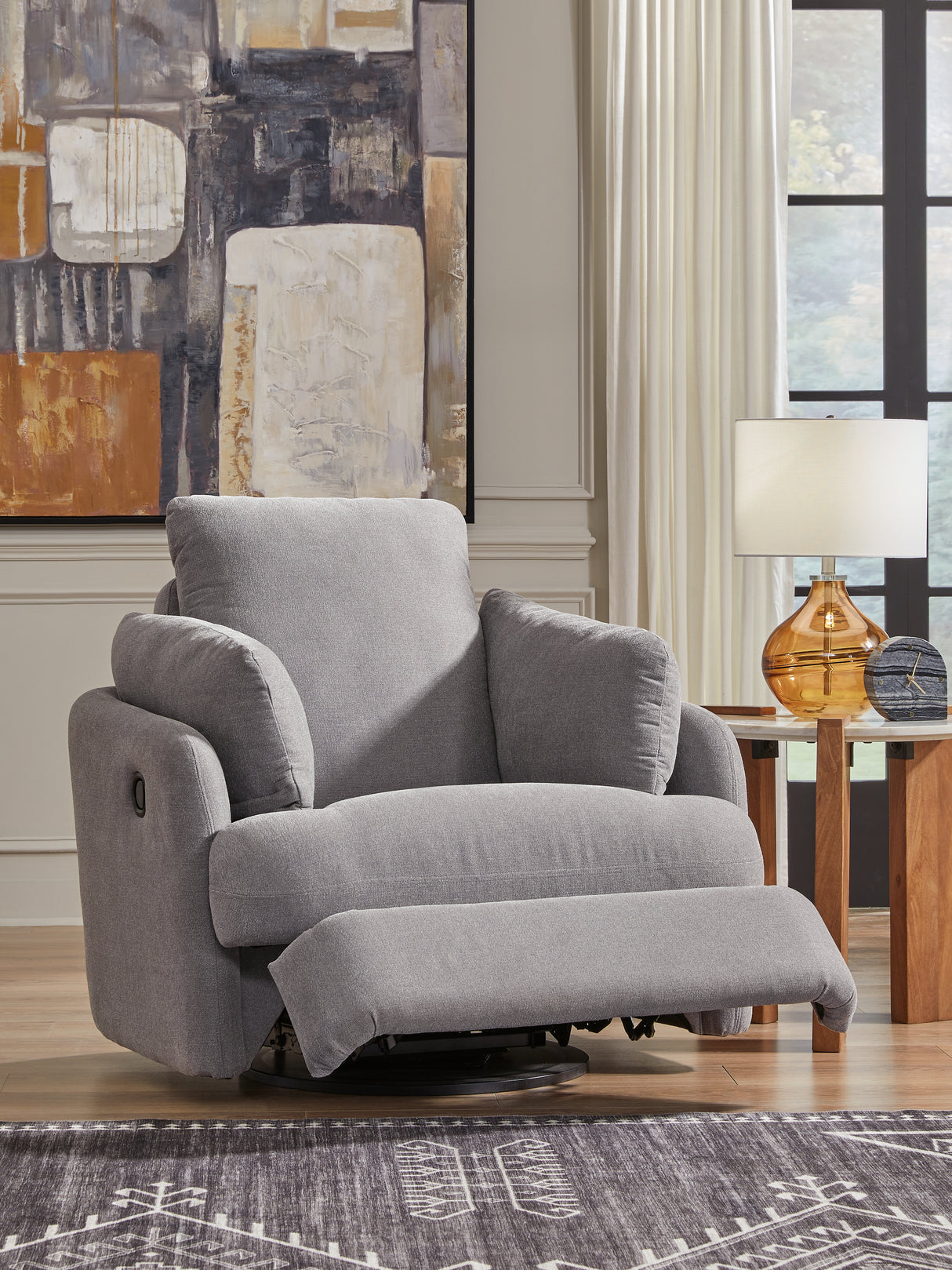 Modmax Granite 3-Piece Sectional Sofa, 2-Piece Sectional Loveseat and Swivel Glider Recliner from Ashley - Luna Furniture
