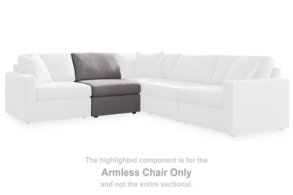 Modmax Granite Armless Chair