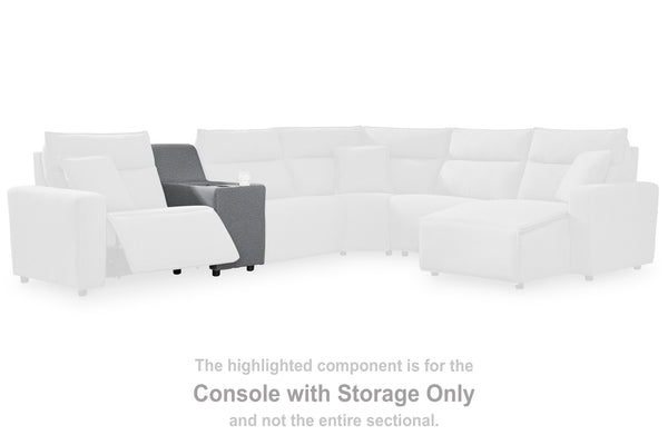Modmax II Salt and Pepper Console with Storage