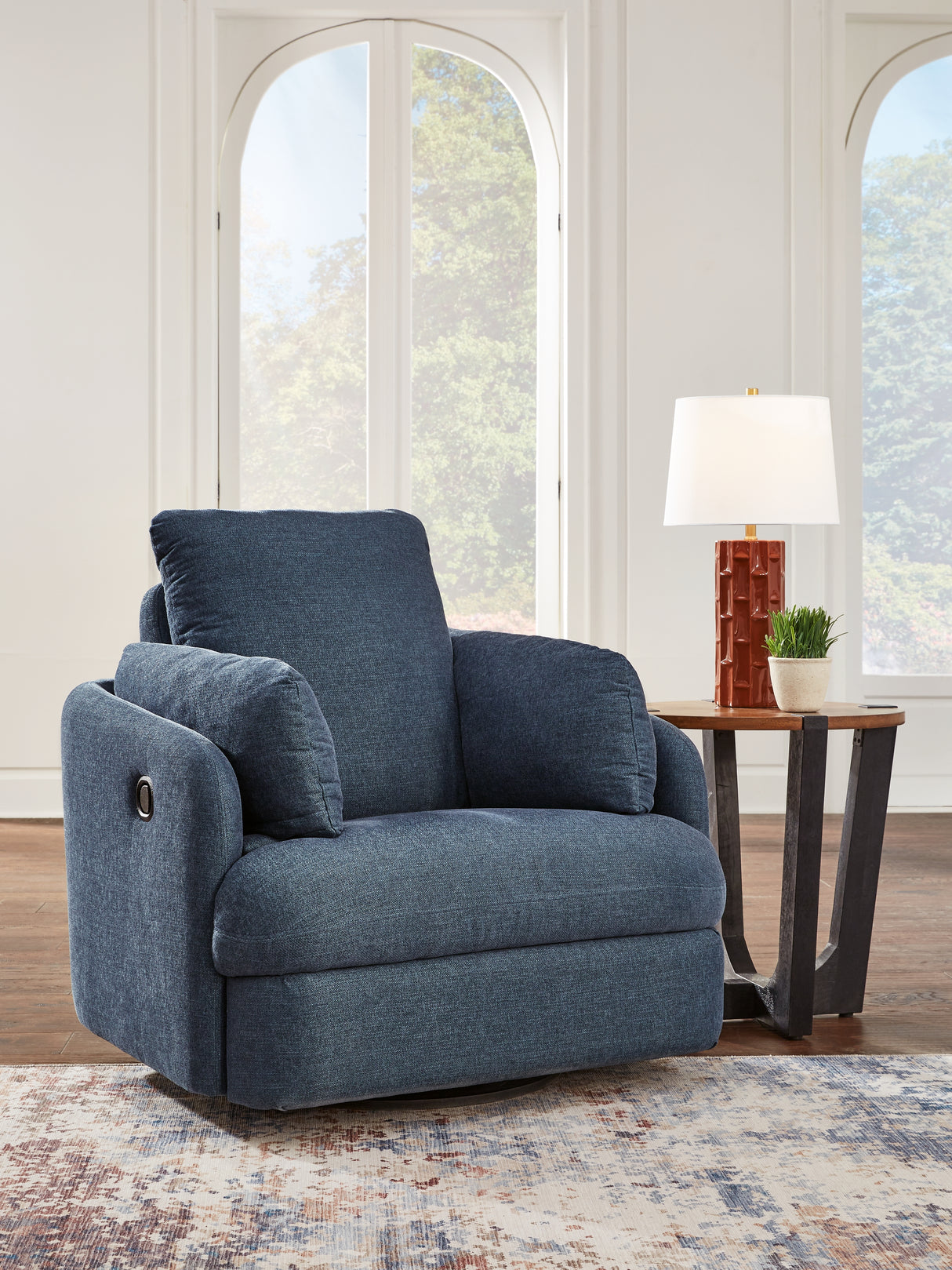 Modmax Ink 3-Piece Sectional Sofa, 2-Piece Sectional Loveseat and Swivel Glider Recliner from Ashley - Luna Furniture