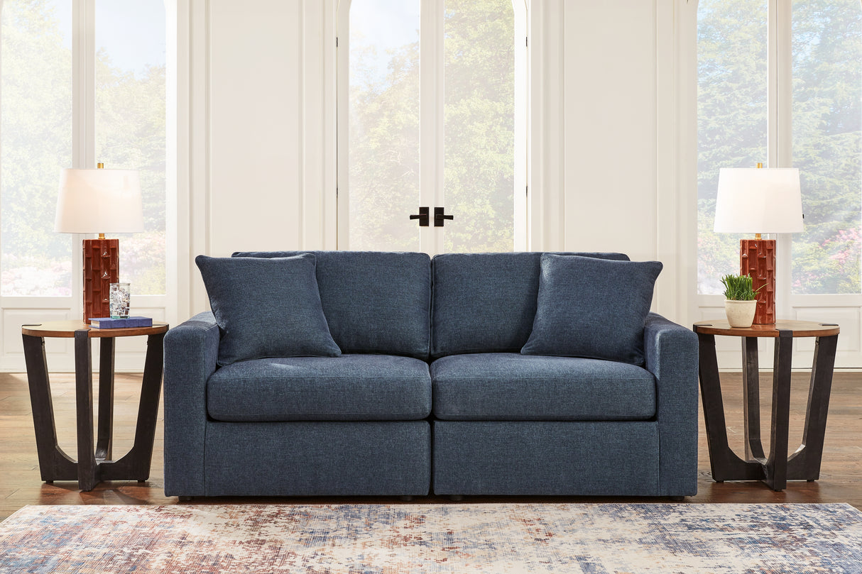 Modmax Ink 3-Piece Sectional Sofa, 2-Piece Sectional Loveseat and Swivel Glider Recliner from Ashley - Luna Furniture