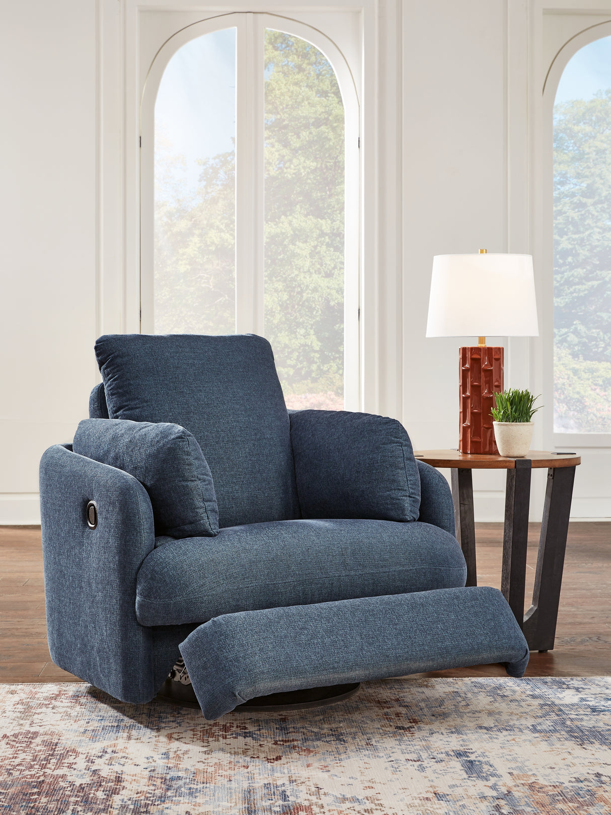 Modmax Ink 3-Piece Sectional Sofa, 2-Piece Sectional Loveseat and Swivel Glider Recliner from Ashley - Luna Furniture