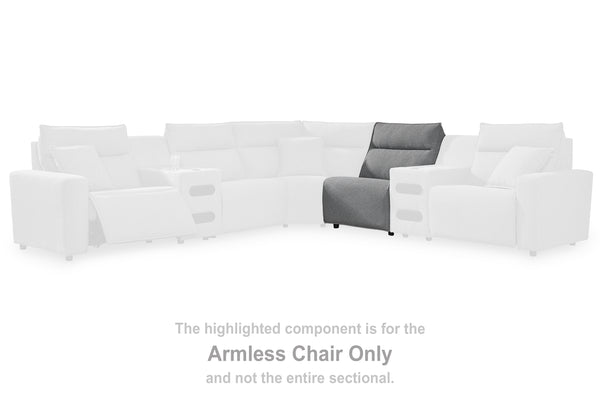 Modmax Salt and Pepper Armless Chair