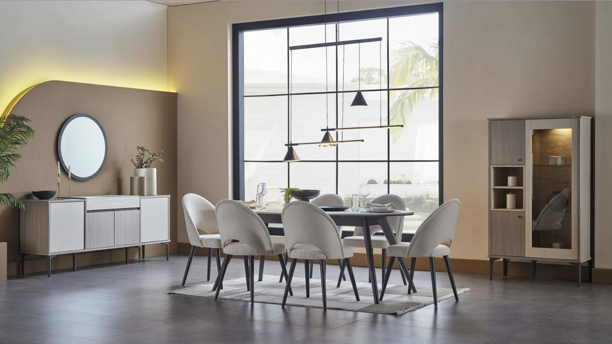 Mona Buffet/Console Mirror (Mirror Only) from Bellona - Luna Furniture