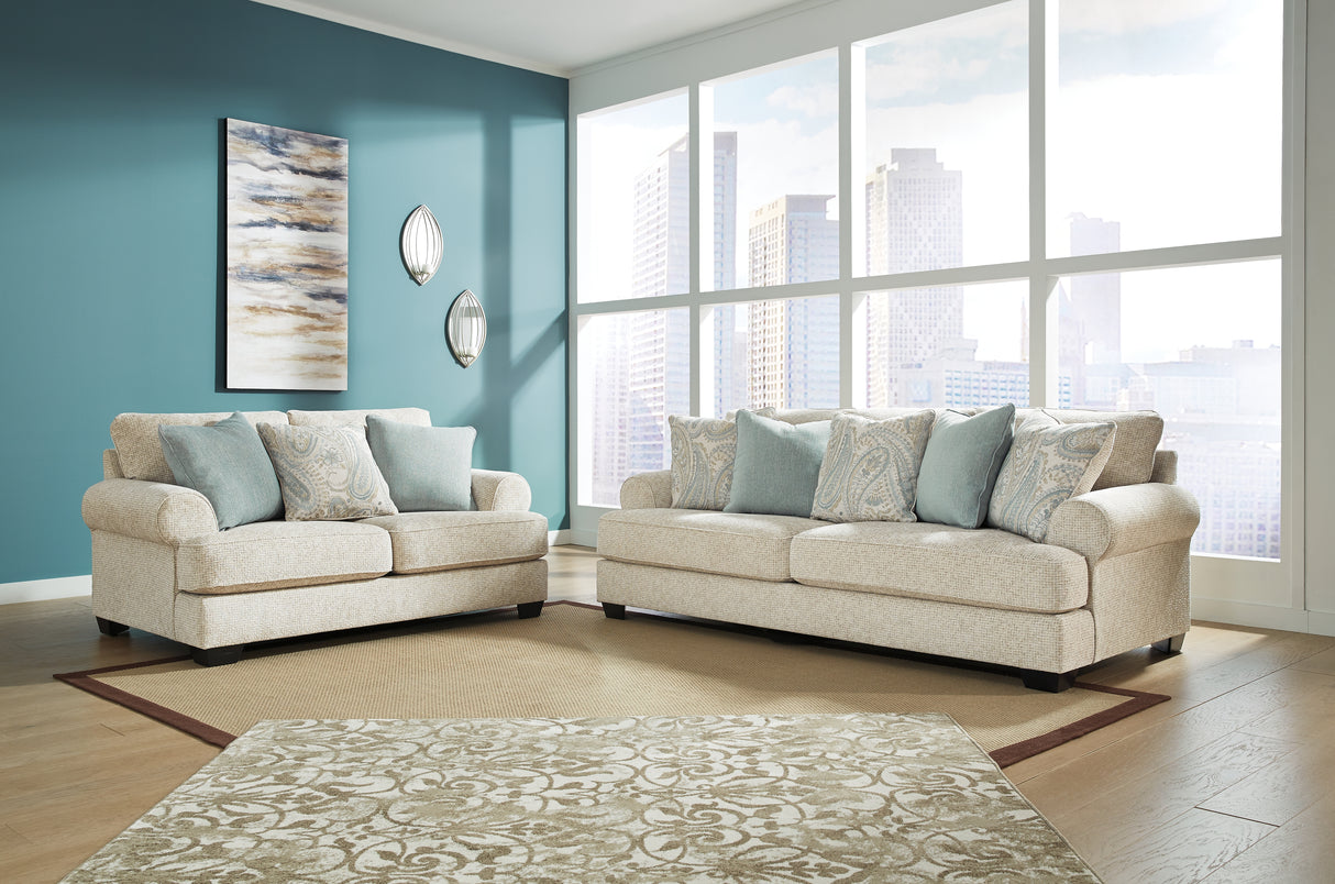 Monaghan Sandstone Living Room Set from Ashley - Luna Furniture