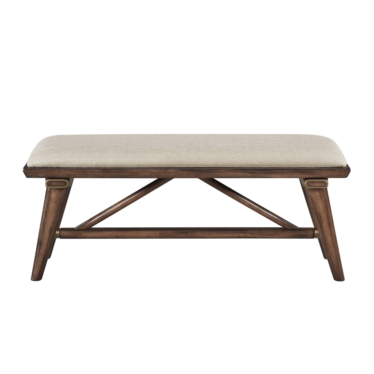 Monroe Walnut 6-Piece 71" Dining Set with Bench from Homelegance - Luna Furniture
