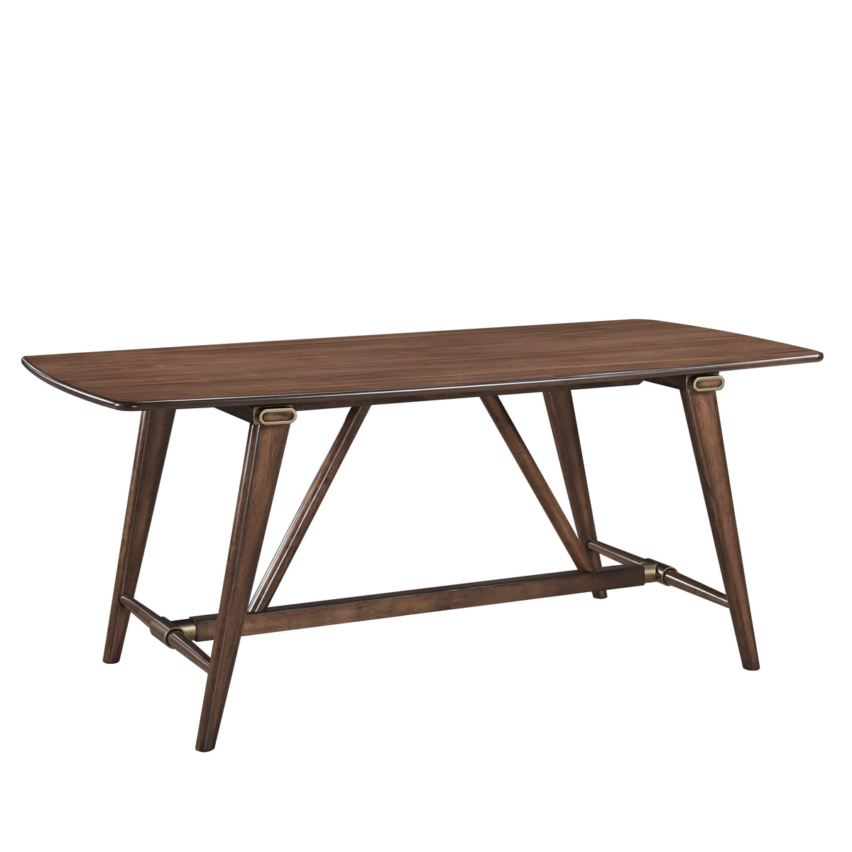 Monroe Walnut 71" Dining Table from Homelegance - Luna Furniture