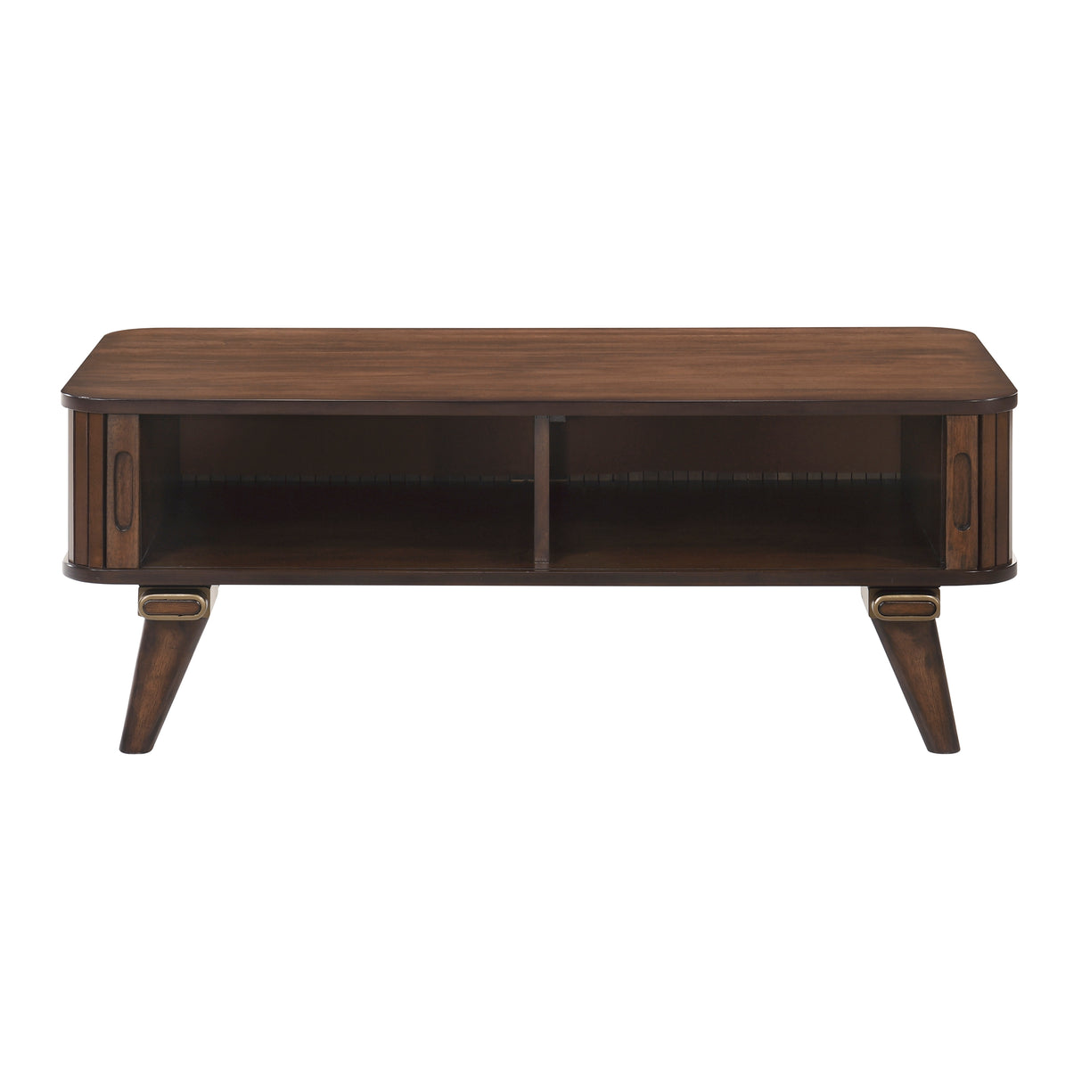 Monroe Walnut Cocktail Table from Homelegance - Luna Furniture