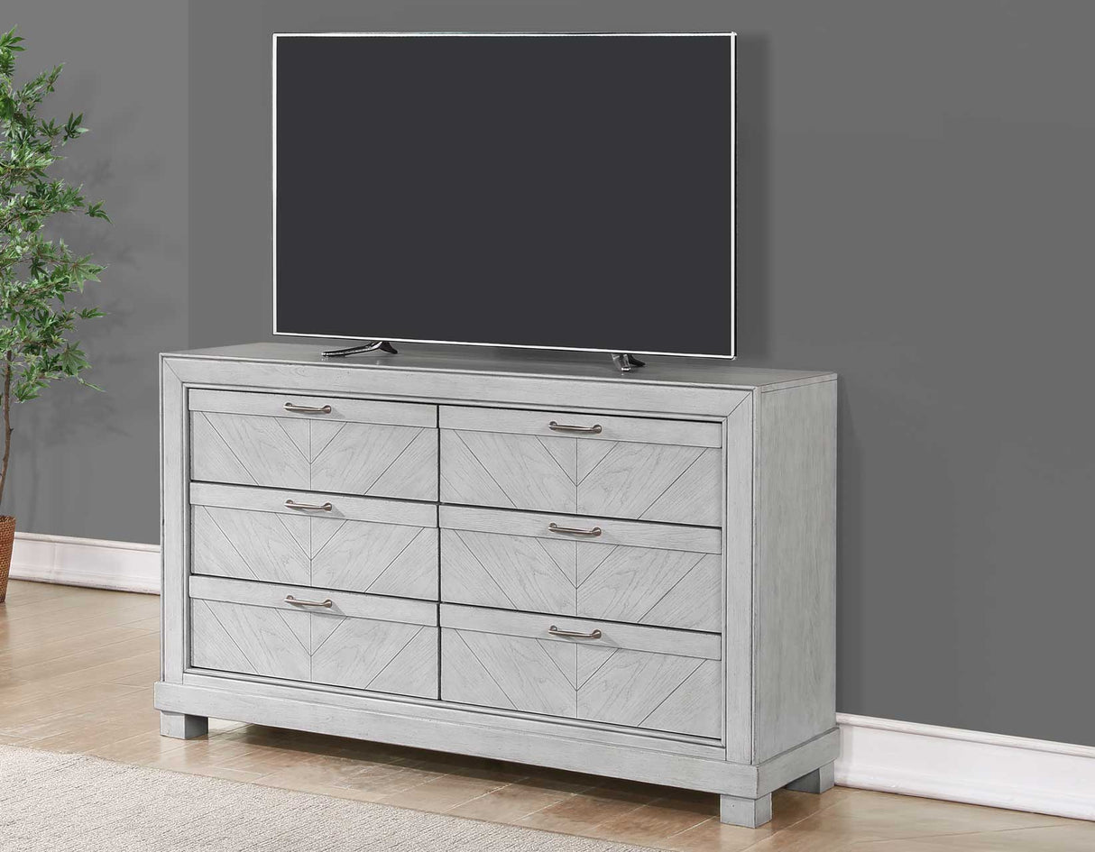 Montana Matte Gray Bedroom Set from Steve Silver - Luna Furniture