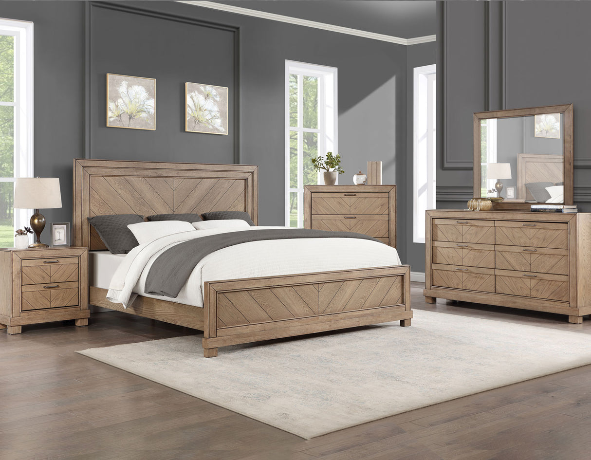 Montana Weathered Sand Bedroom Set from Steve Silver - Luna Furniture