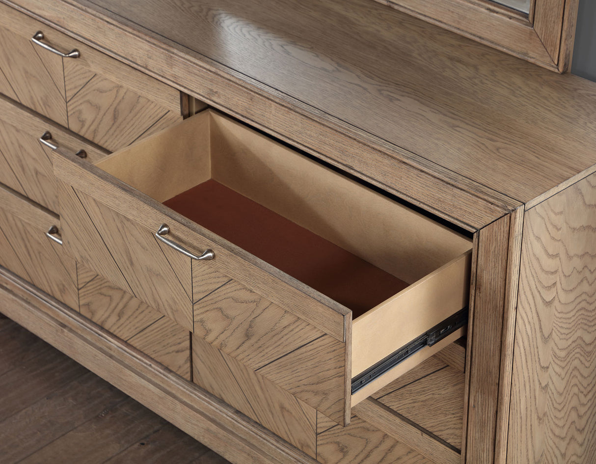 Montana Weathered Sand Bedroom Set from Steve Silver - Luna Furniture
