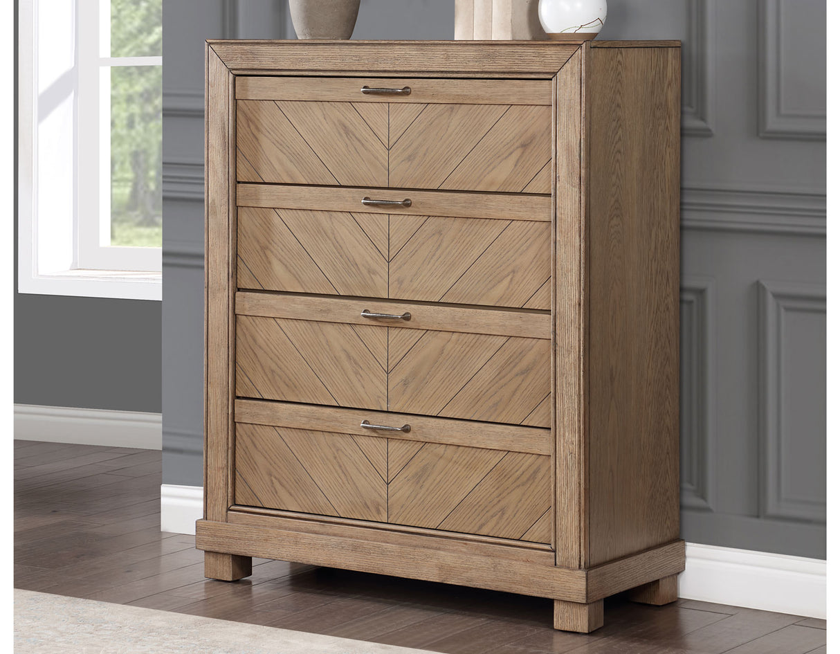 Montana Weathered Sand Bedroom Set from Steve Silver - Luna Furniture