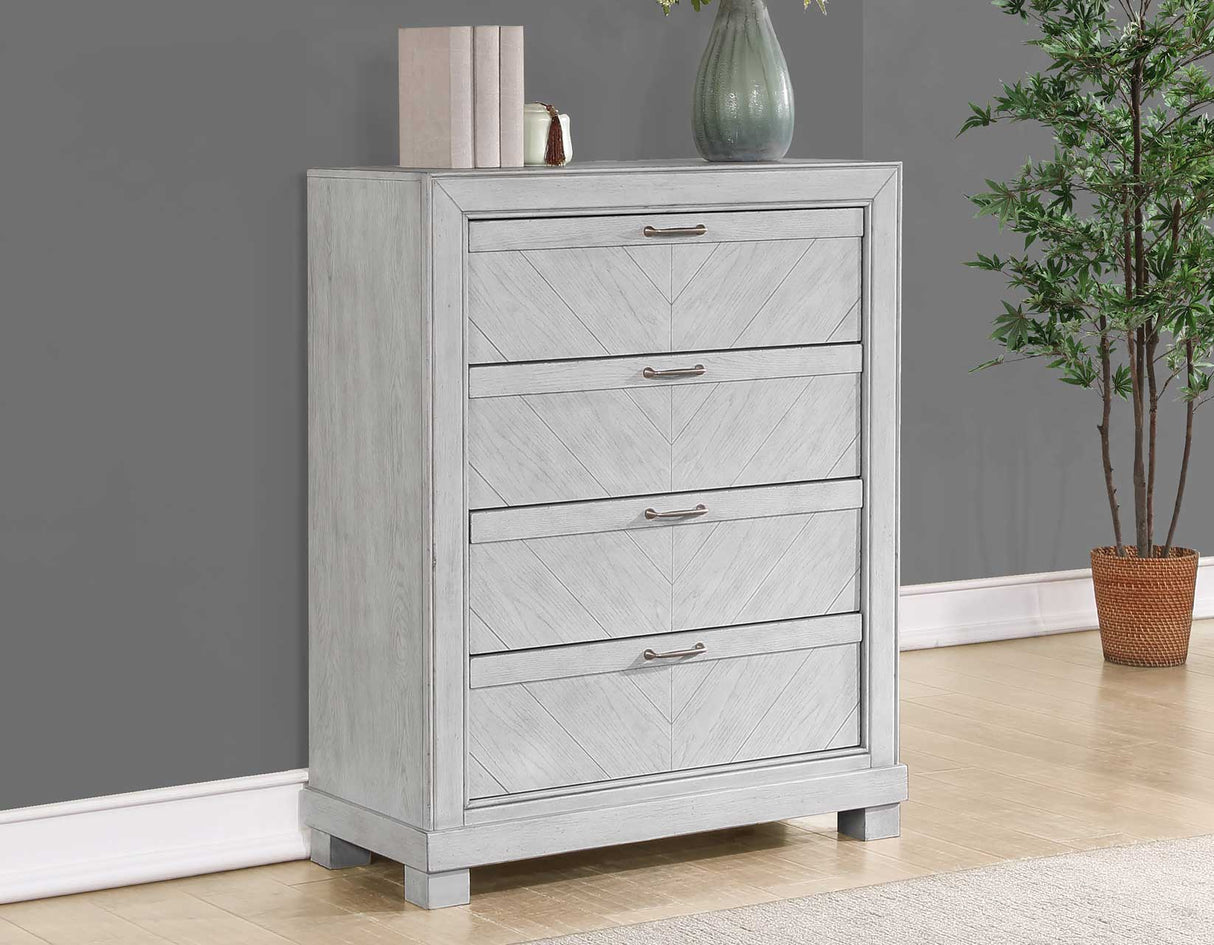 Montana Matte Gray Bedroom Set from Steve Silver - Luna Furniture