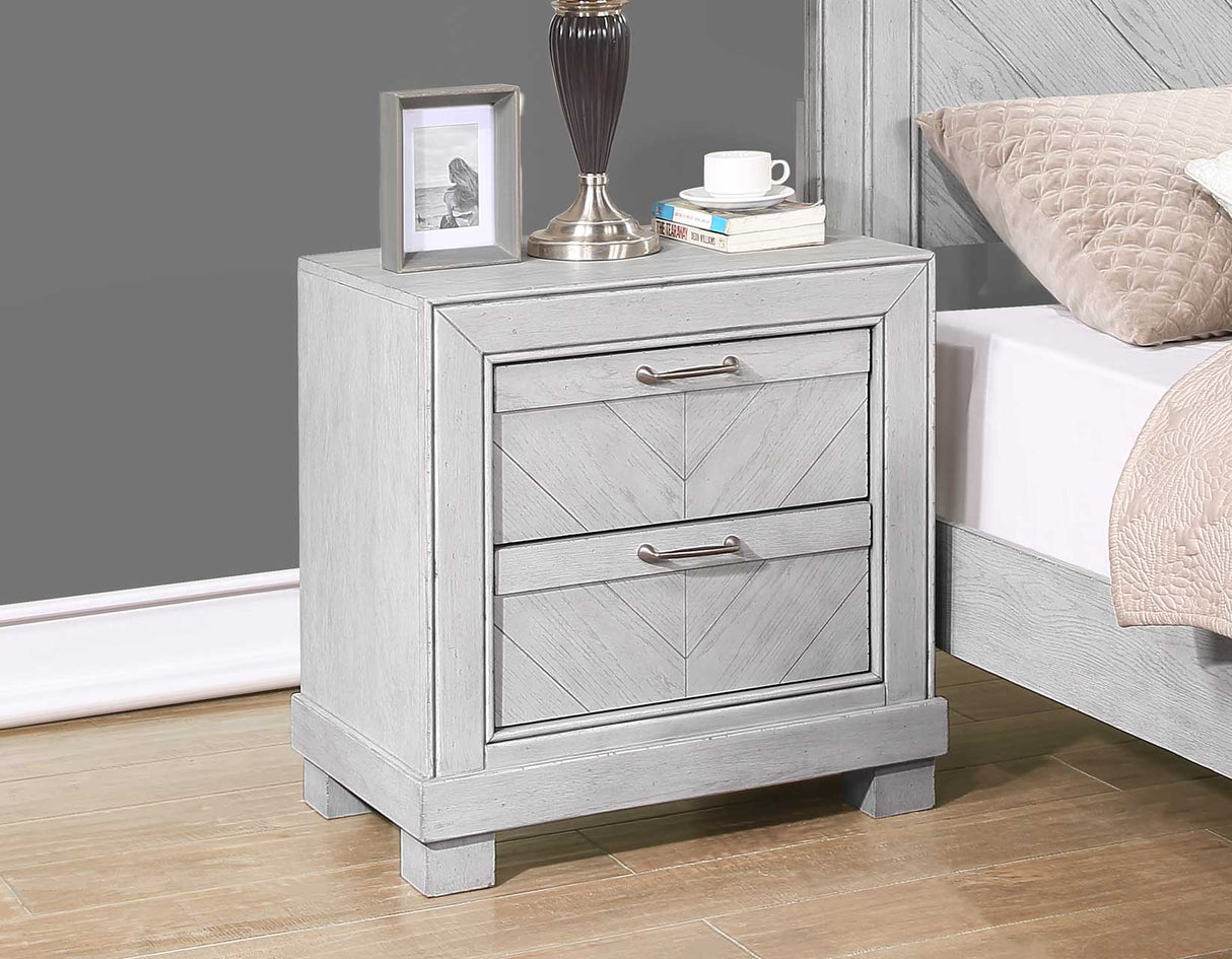 Montana Matte Gray Bedroom Set from Steve Silver - Luna Furniture
