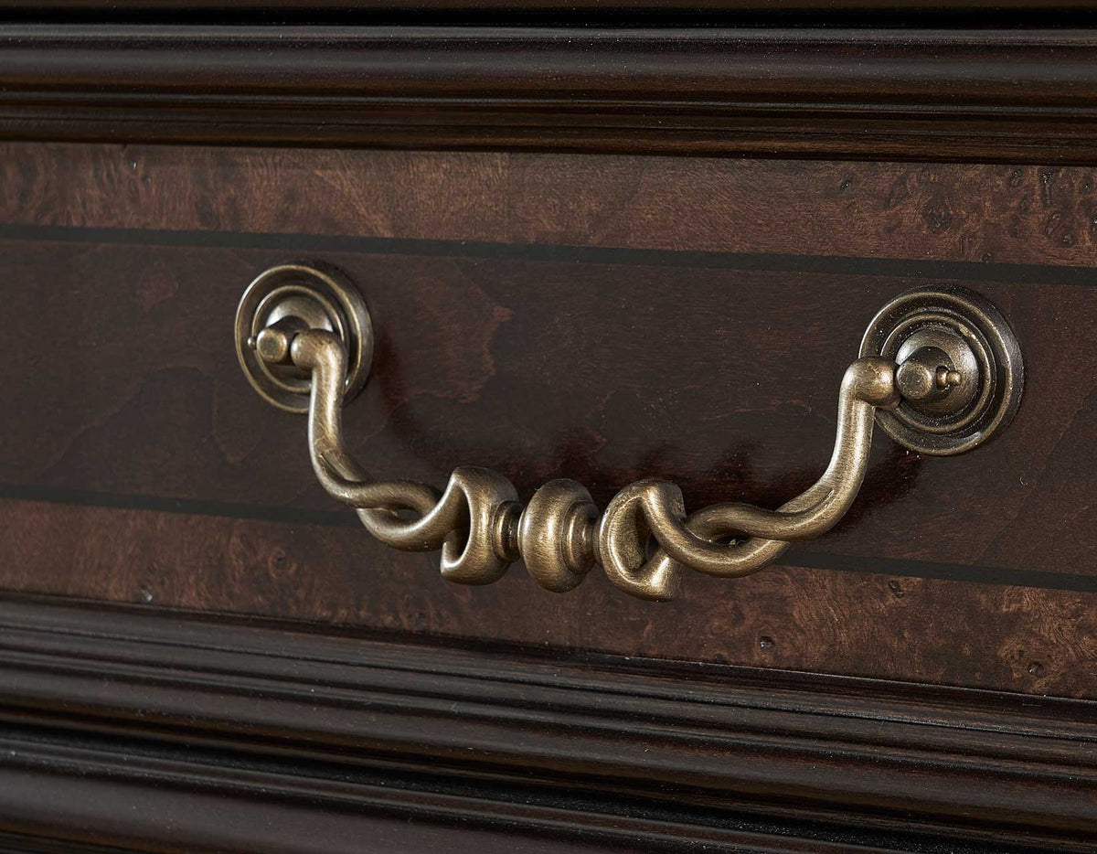 Monte Carlo Cherry Poster Bedroom Set from Steve Silver - Luna Furniture