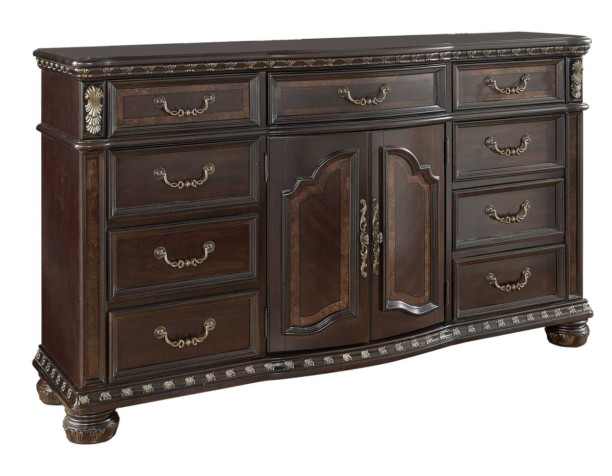Monte Carlo Cherry Poster Bedroom Set from Steve Silver - Luna Furniture