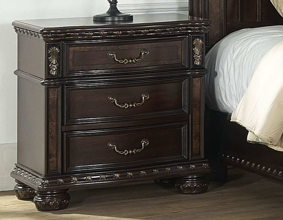 Monte Carlo Cherry Poster Bedroom Set from Steve Silver - Luna Furniture