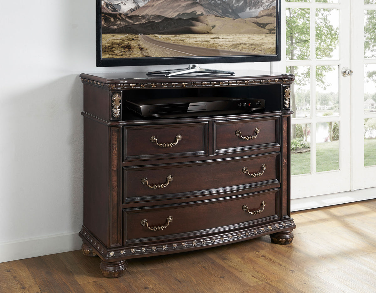Monte Carlo Media Chest from Steve Silver - Luna Furniture