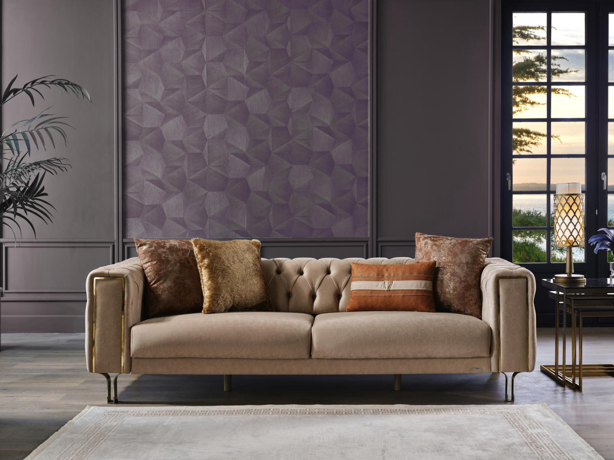 Montego Dark Vizon Living Room Set from Bellona - Luna Furniture