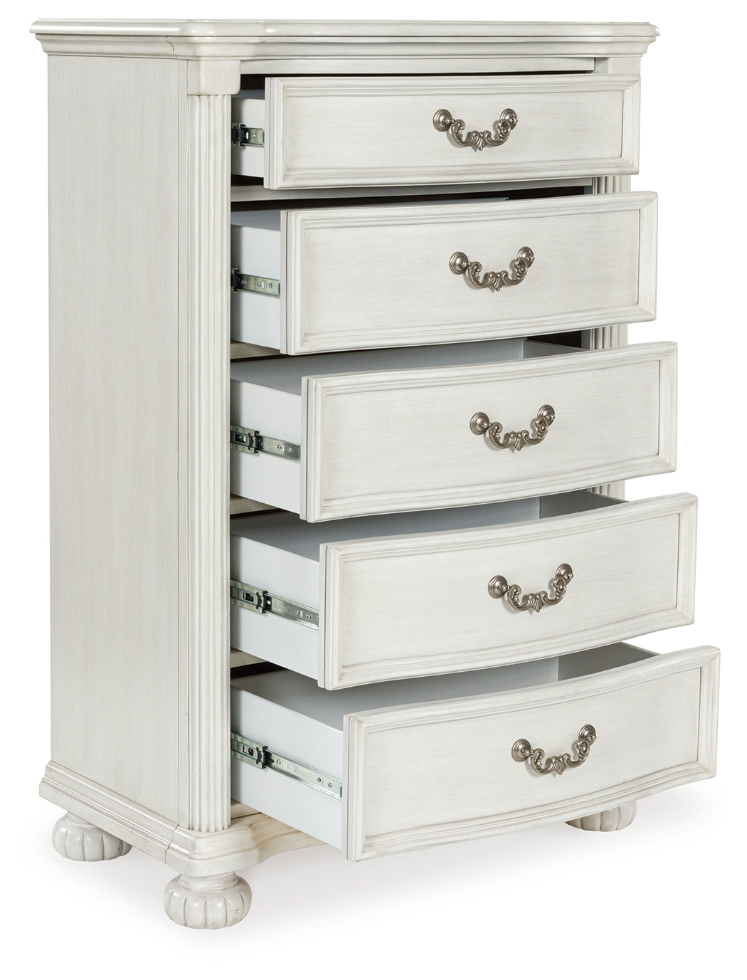 Montelaine Antique White Chest of Drawers from Ashley Furniture - Luna Furniture