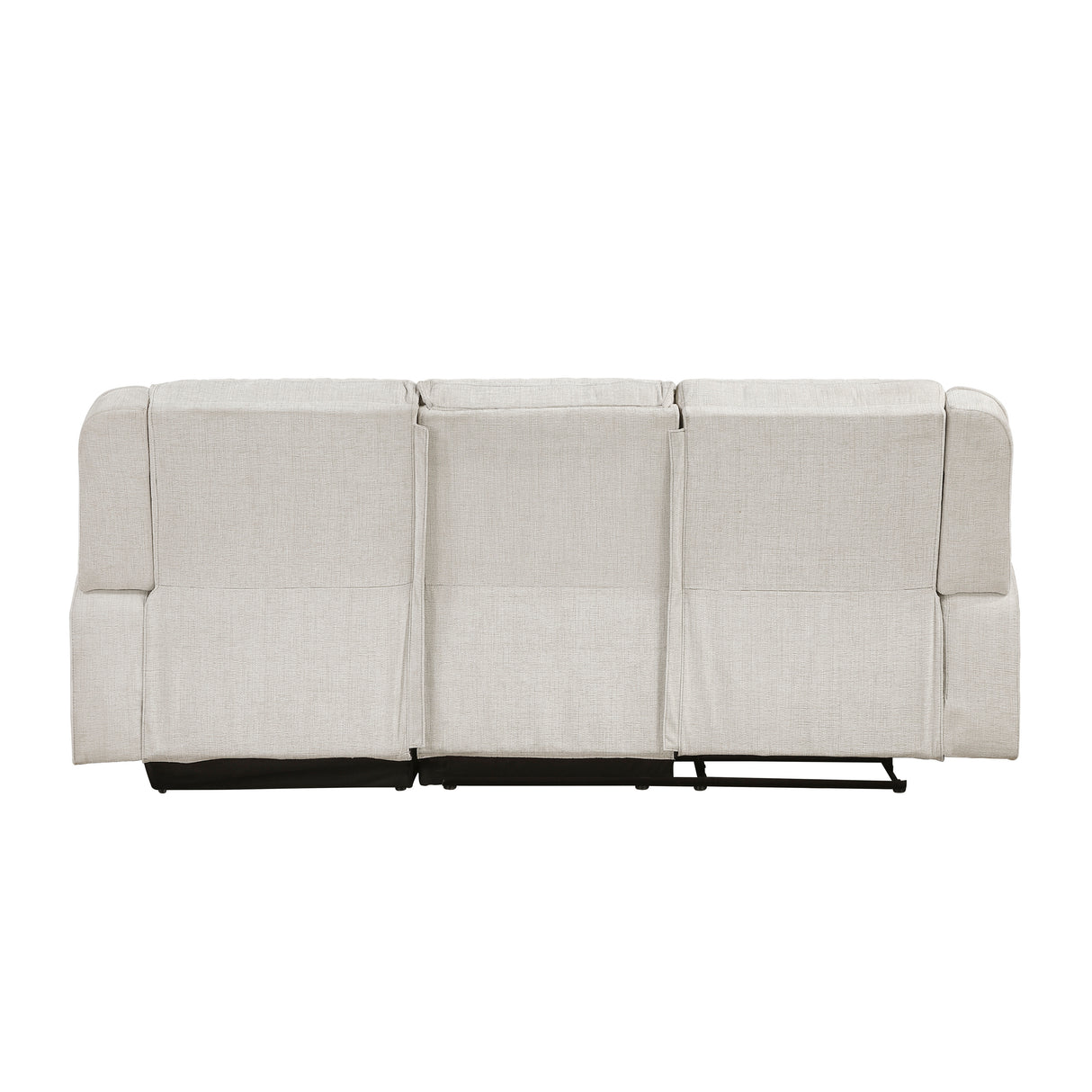 Monterey Beige Chenille Reclining Sectional with Right Chaise from Homelegance - Luna Furniture