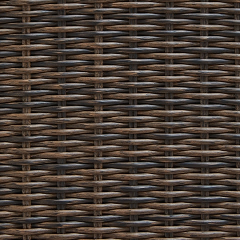 Monterey Point Outdoor Fire Pit Table and 4 Chairs in Dark Brown from Ashley - Luna Furniture