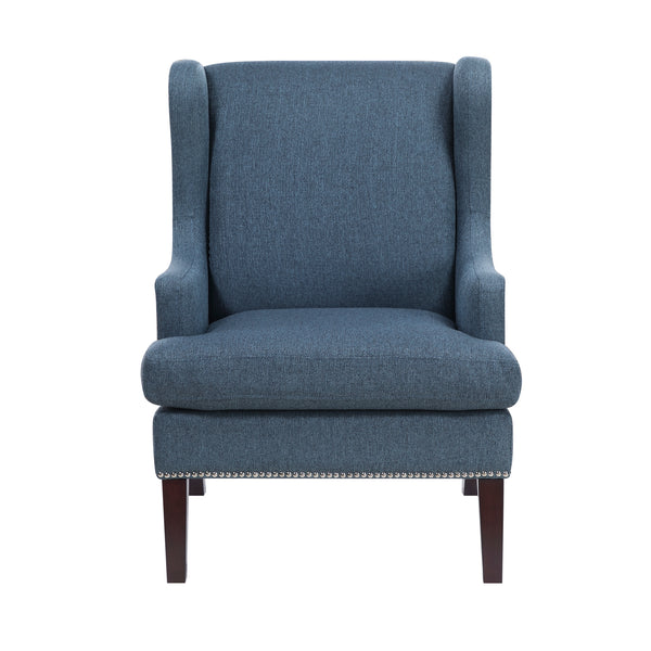 Myles Blue Accent Chair