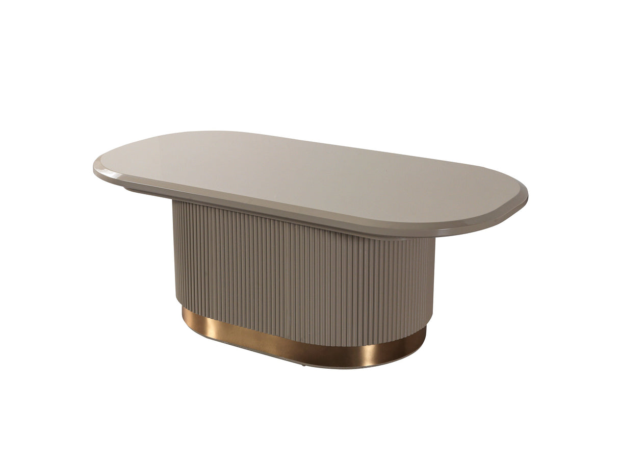 Milena Taupe Coffee Table from Nova Furniture - Luna Furniture