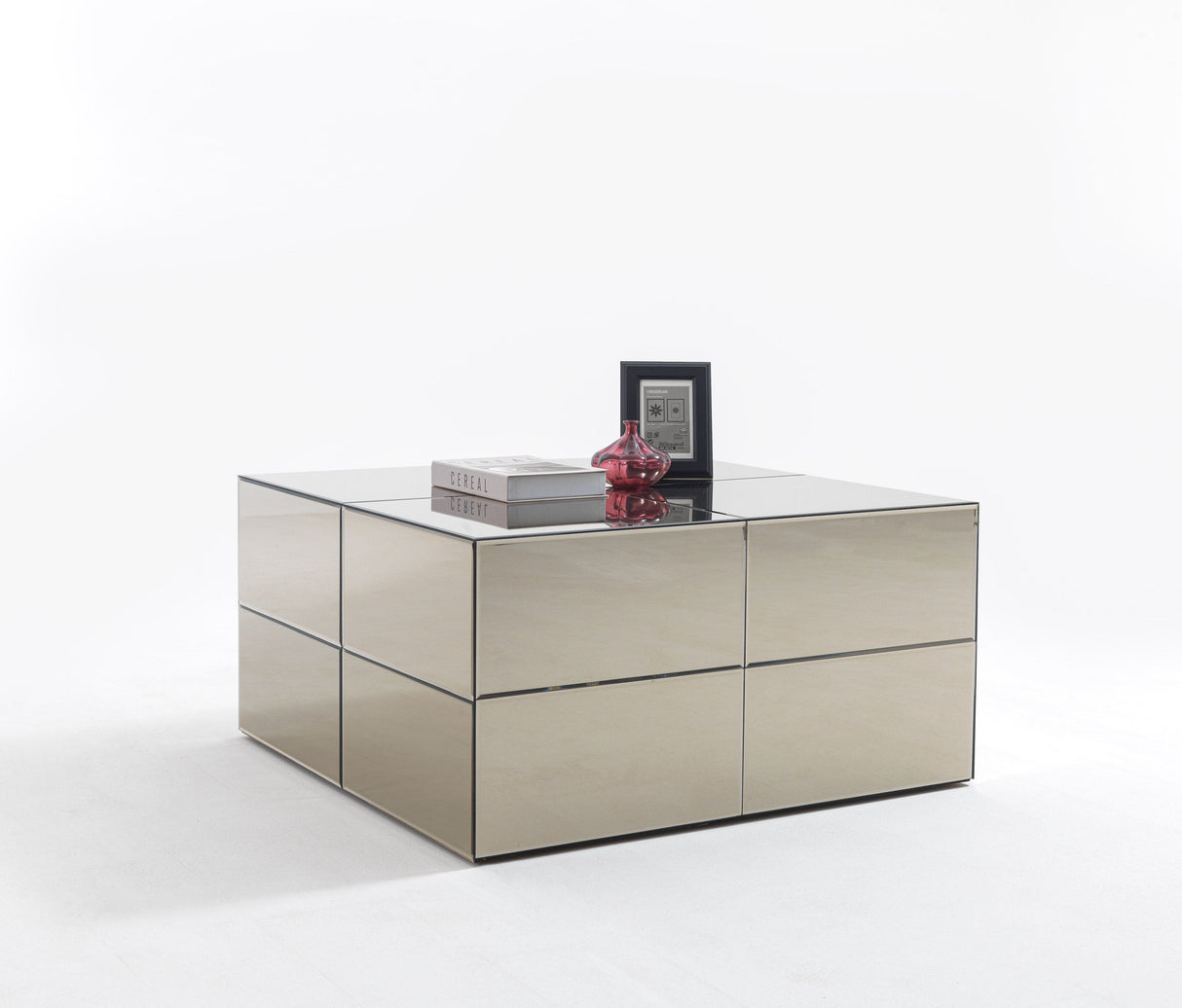 X2 Glass Coffee Table from Nova Furniture - Luna Furniture