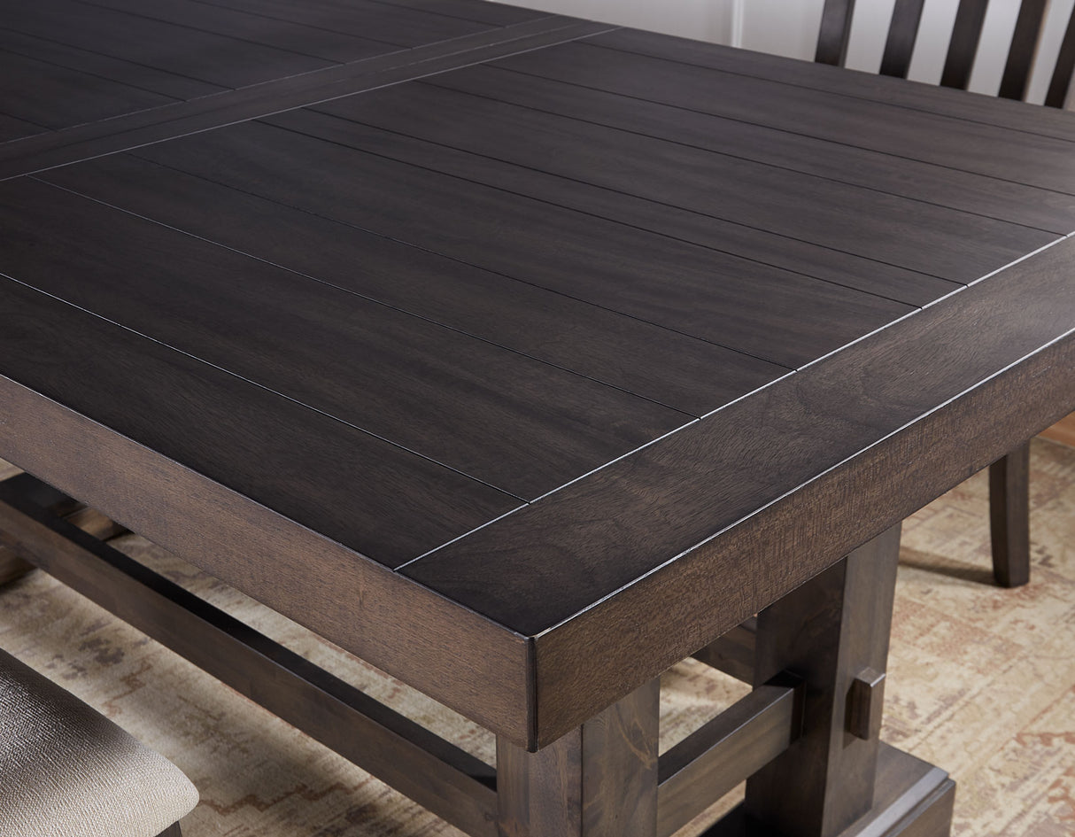 Napa 7-Piece Dining Set(Table, 2 Upholstered & 4 Side Chairs) from Steve Silver - Luna Furniture