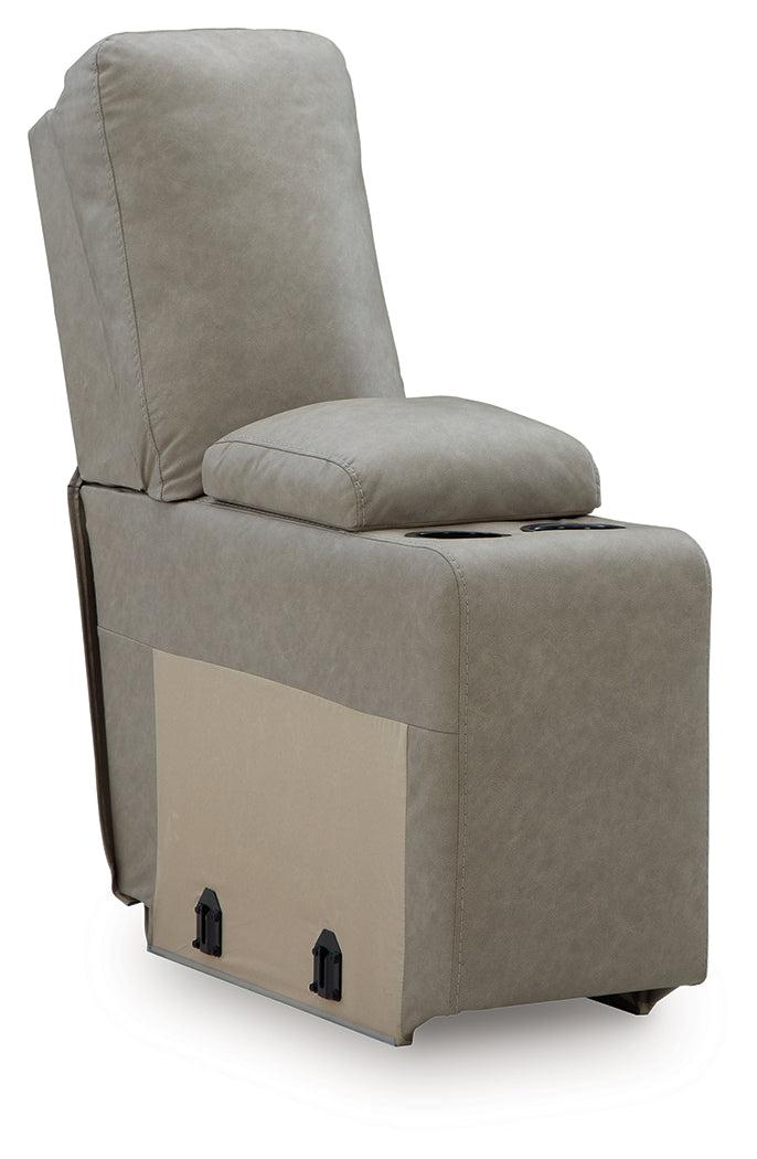 Narwhal Place Pebble Console with Storage from Ashley Furniture - Luna Furniture