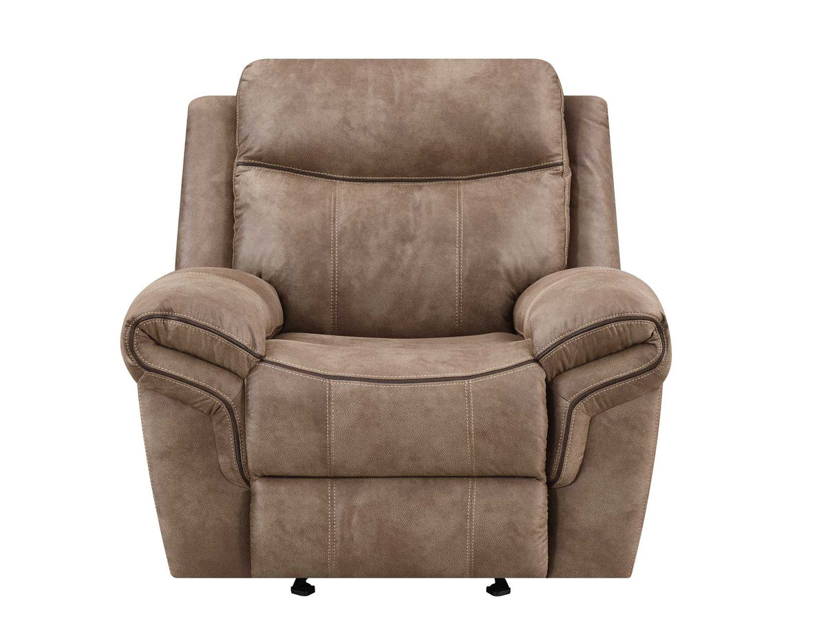 Nashville Cocoa 3-Piece Reclining Living Room Set from Steve Silver - Luna Furniture