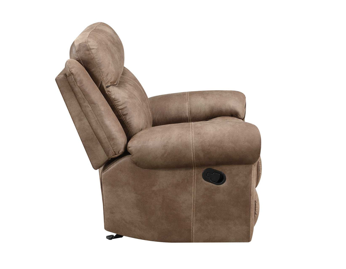 Nashville Cocoa 3-Piece Reclining Living Room Set from Steve Silver - Luna Furniture