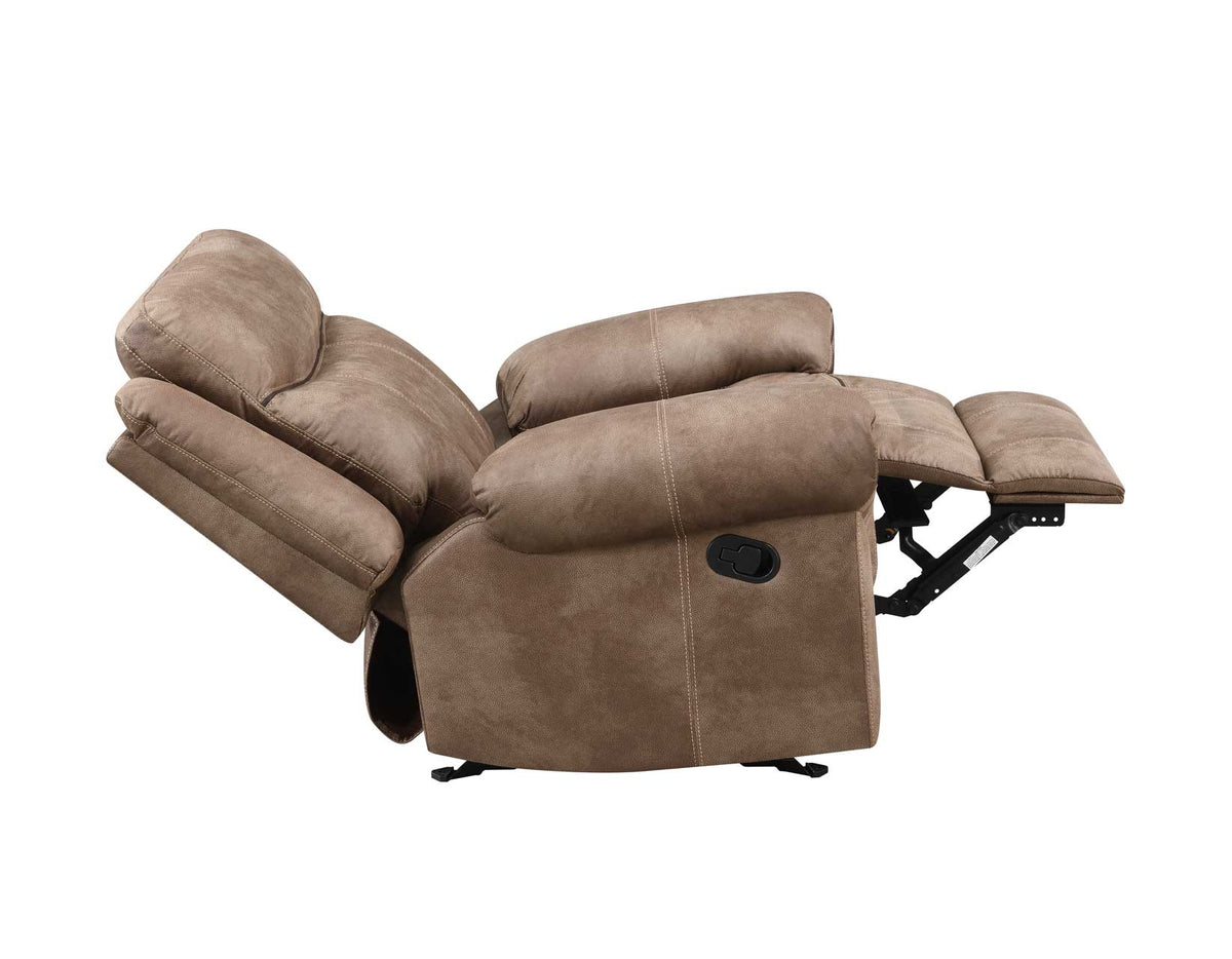 Nashville Cocoa 3-Piece Reclining Living Room Set from Steve Silver - Luna Furniture