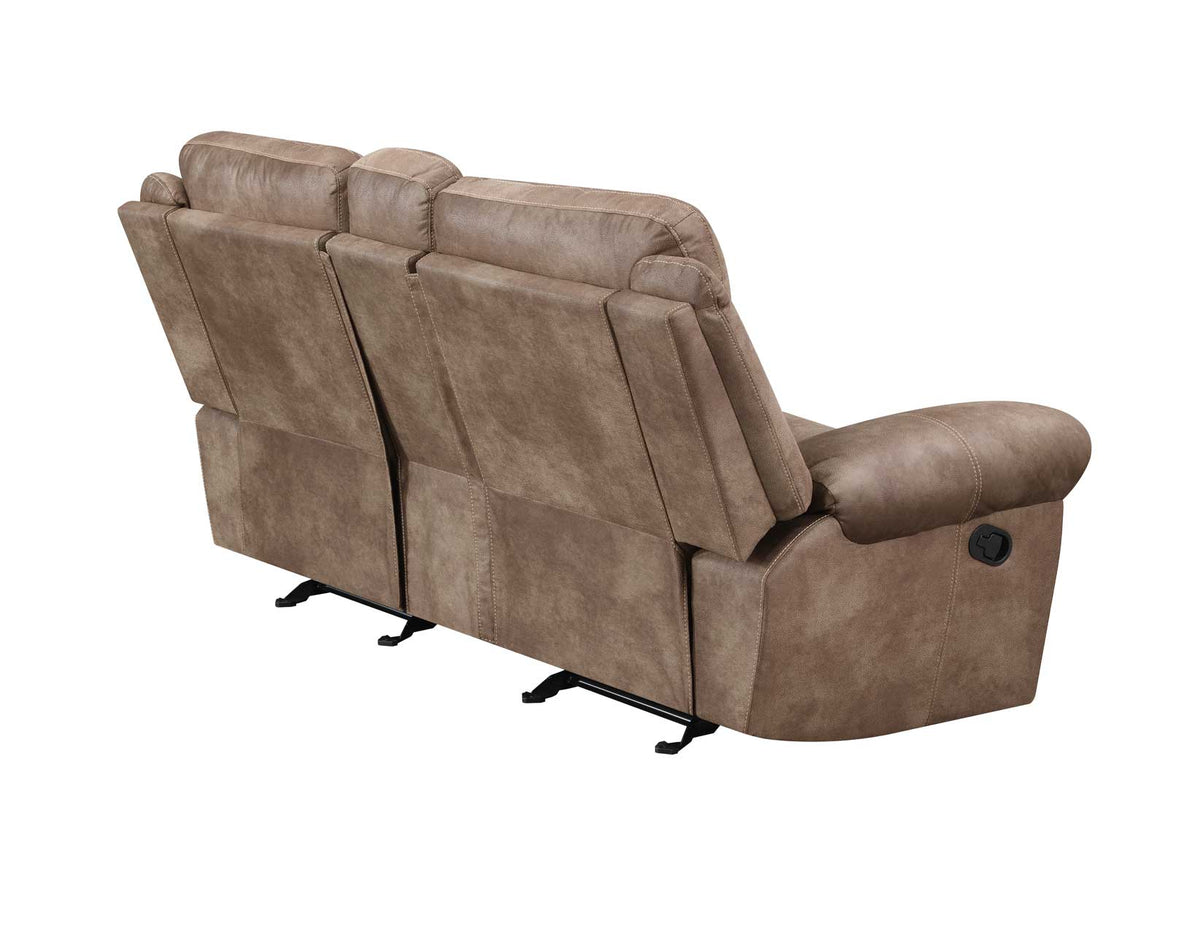 Nashville Cocoa 3-Piece Reclining Living Room Set from Steve Silver - Luna Furniture