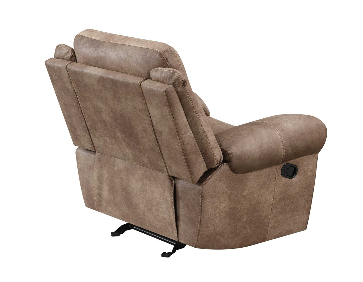 Nashville Cocoa Swivel Glider Recliner from Steve Silver - Luna Furniture