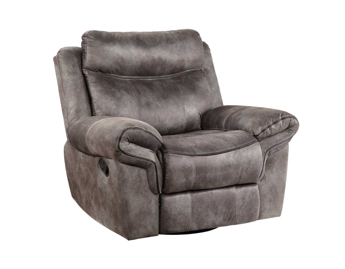 Nashville Gray Swivel Glider Recliner from Steve Silver - Luna Furniture