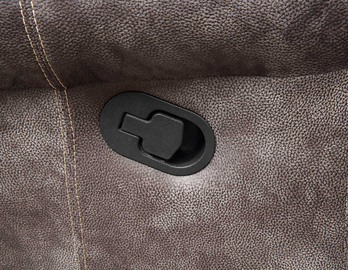 Nashville Gray Swivel Glider Recliner from Steve Silver - Luna Furniture
