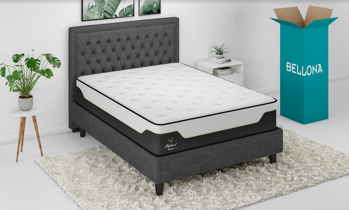 Natura Hybrid King Mattress from Bellona - Luna Furniture