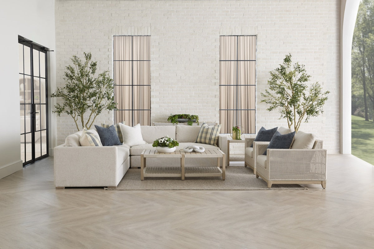 Newport Outdoor Modular Corner Chair from Essentials For Living - Luna Furniture
